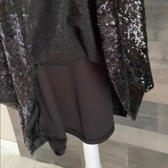 Black Sequined Skirt - Picture 5 of 9